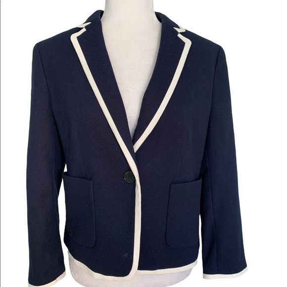 J Crew Navy Blazer | Size 8